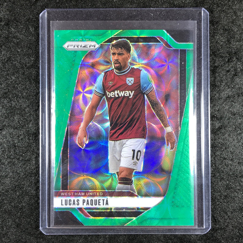 2024-25 Prizm EPL LUCAS PAQUETA Choice Green 3/5 #142