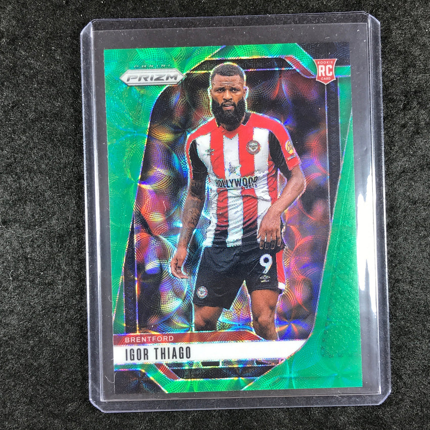 2024-25 Prizm EPL IGOR THIAGO Rookie Choice Green 3/5 #245