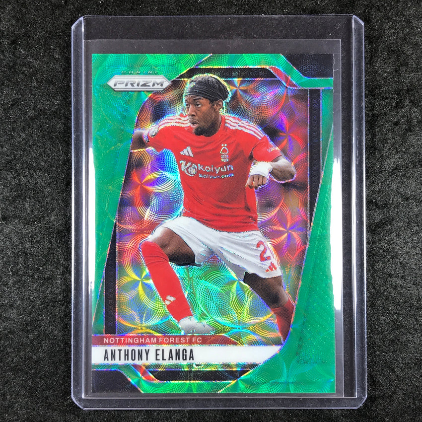 2024-25 Prizm EPL ANTHONY ELANGA Choice Green 3/5 #261