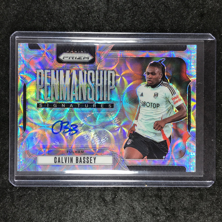 2024-25 Prizm EPL CALVIN BASSEY Penmanship Auto Choice #CB