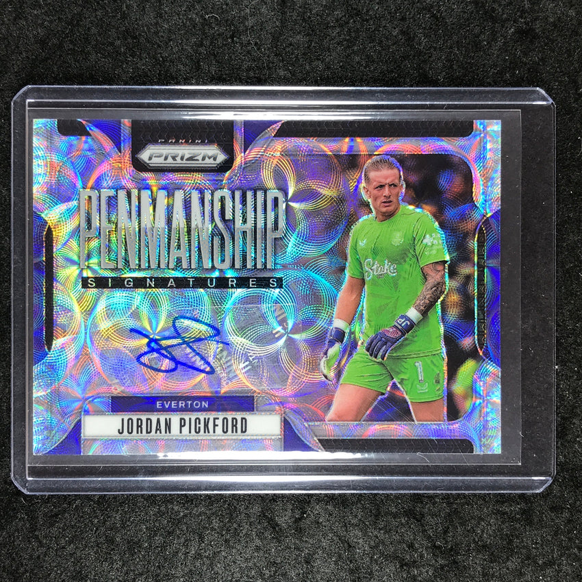 2024-25 Prizm EPL JORDAN PICKFORD Penmanship Auto Choice #JP