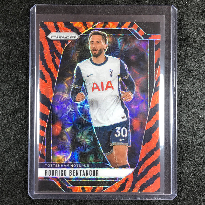 2024-25 Prizm EPL RODRIGO BENTANCUR Choice Tiger Stripe #83