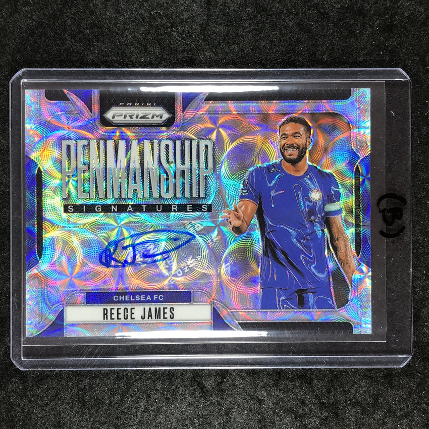 2024-25 Prizm EPL REECE JAMES Penmanship Auto Choice #RJ (B)