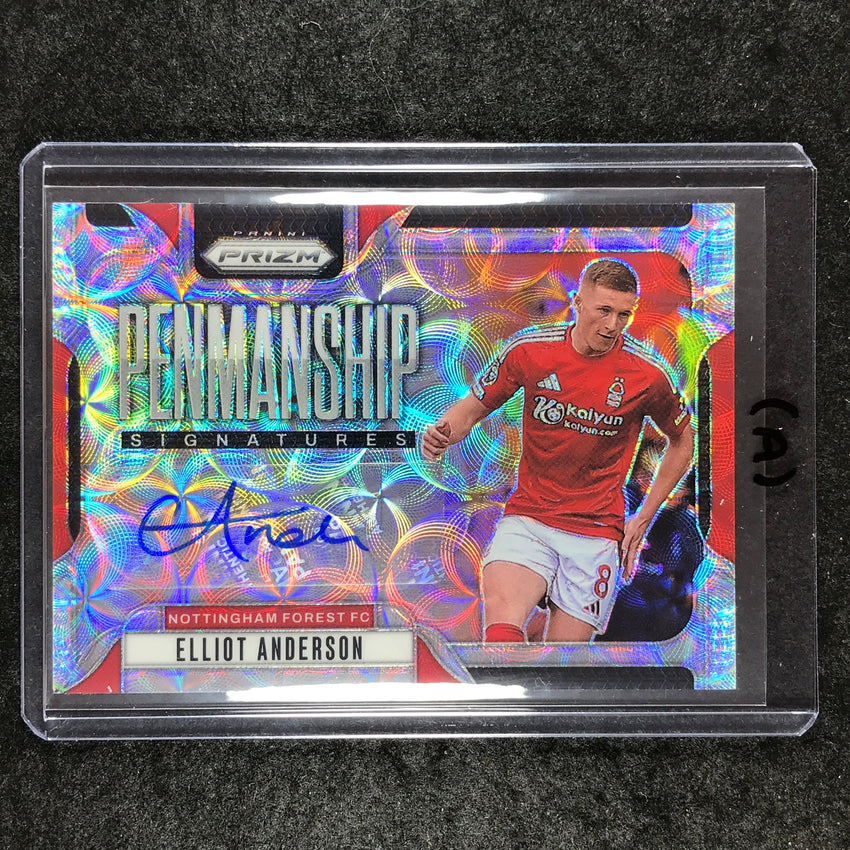 2024-25 Prizm EPL ELLIOT ANDERSON Penmanship Auto Choice #EA (A)