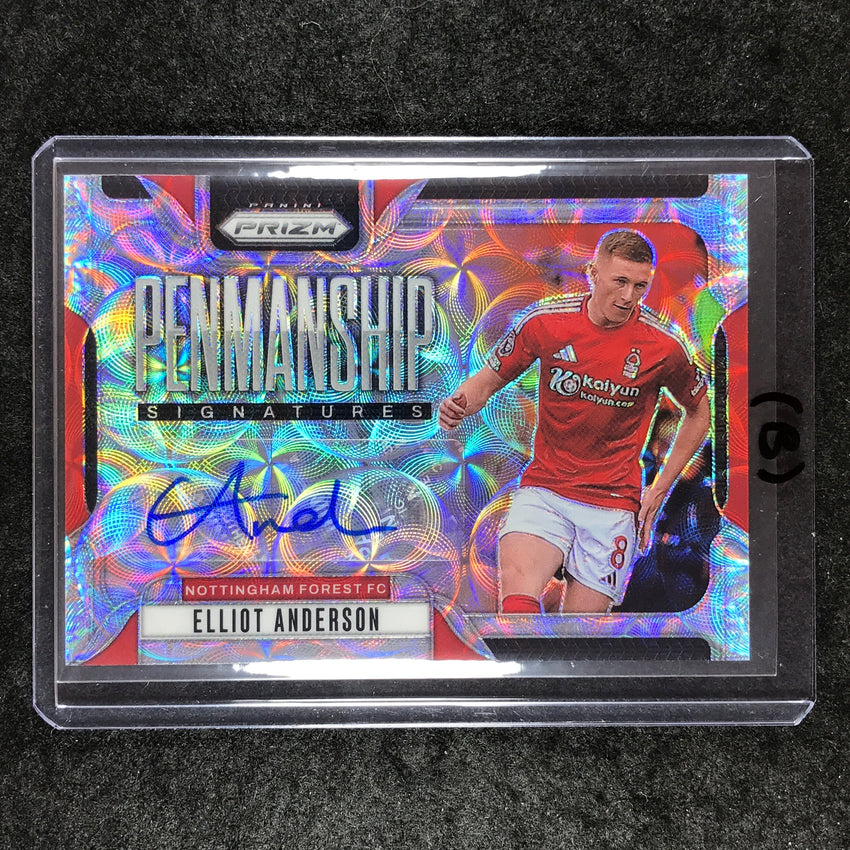 2024-25 Prizm EPL ELLIOT ANDERSON Penmanship Auto Choice #EA (B)