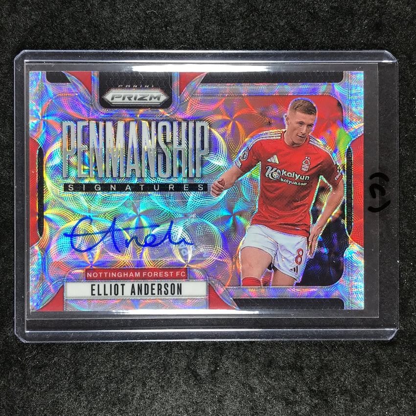 2024-25 Prizm EPL ELLIOT ANDERSON Penmanship Auto Choice #EA (C)