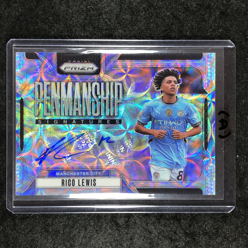 2024-25 Prizm EPL RICO LEWIS Penmanship Auto Choice #RL (A)