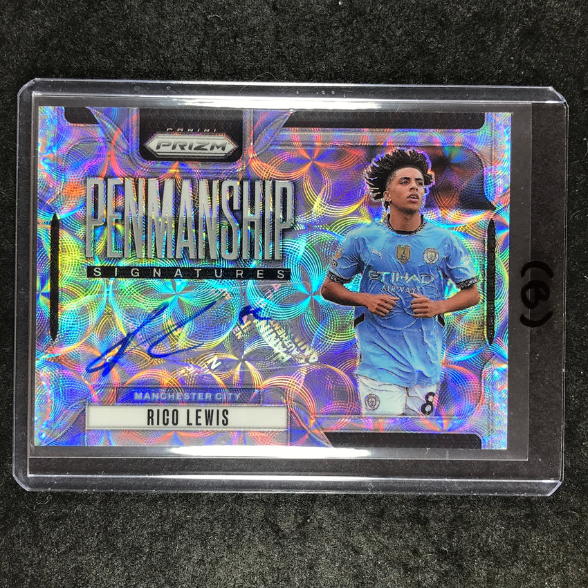 2024-25 Prizm EPL RICO LEWIS Penmanship Auto Choice #RL (B)