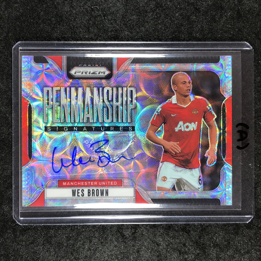 2024-25 Prizm EPL WES BROWN Penmanship Auto Choice #WB (A)