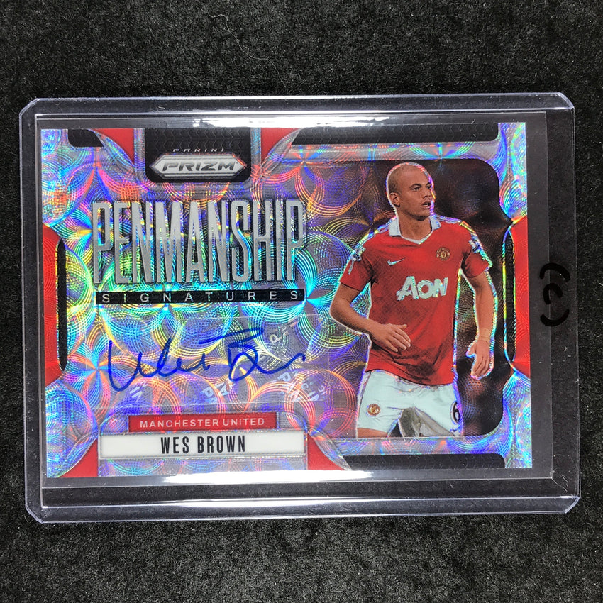 2024-25 Prizm EPL WES BROWN Penmanship Auto Choice #WB (C)