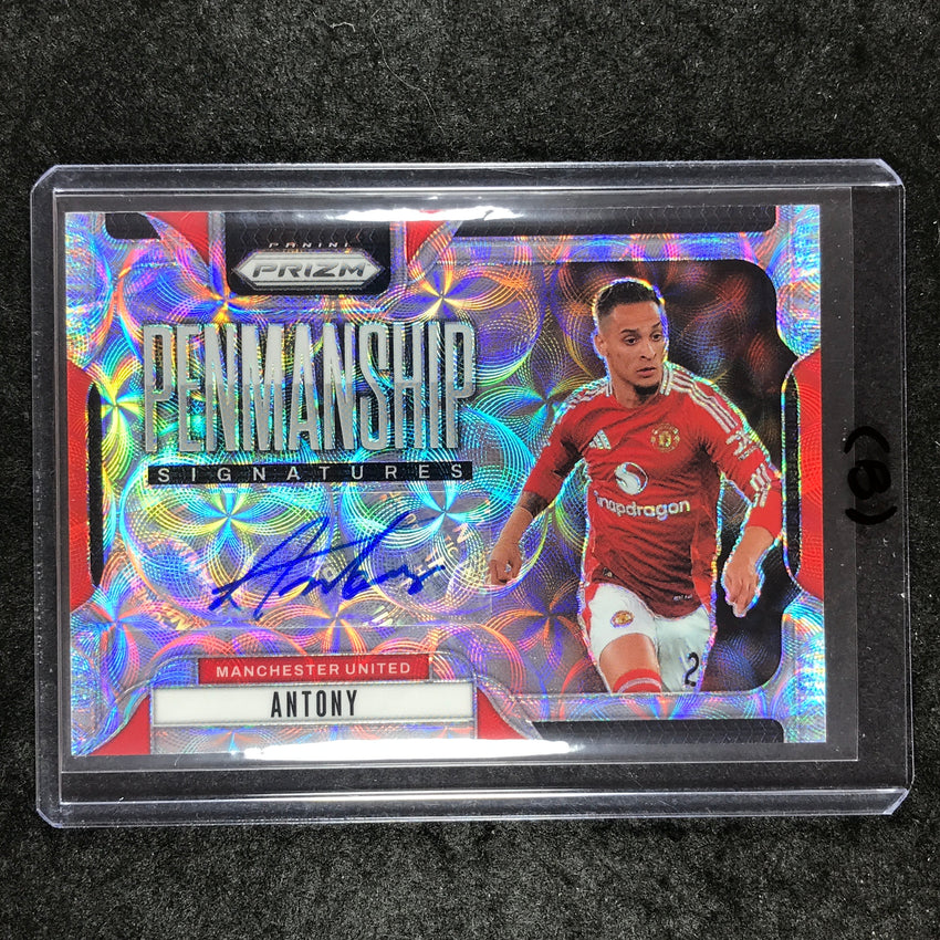 2024-25 Prizm EPL ANTONY Penmanship Auto Choice #A (B)