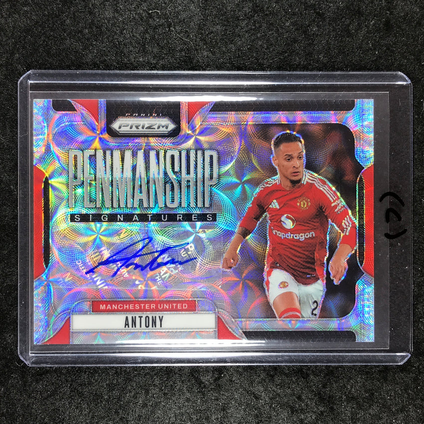 2024-25 Prizm EPL ANTONY Penmanship Auto Choice #A (C)