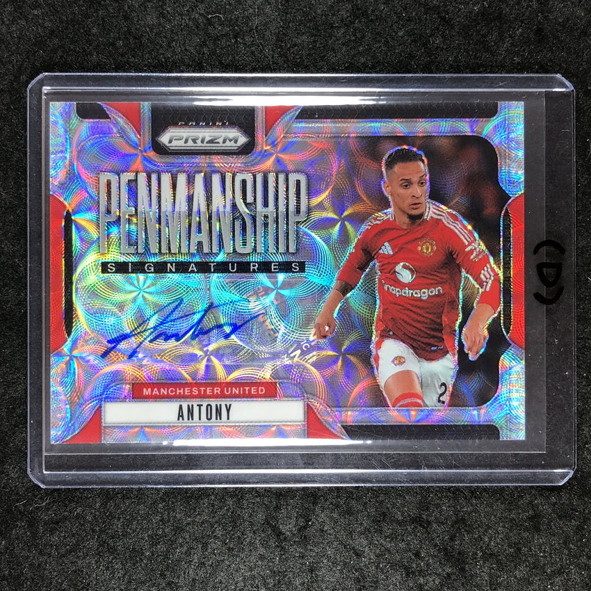 2024-25 Prizm EPL ANTONY Penmanship Auto Choice #A (D)
