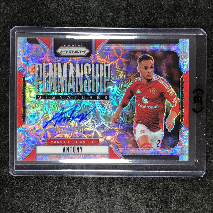 2024-25 Prizm EPL ANTONY Penmanship Auto Choice #A (E)