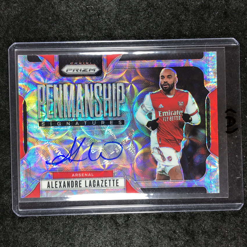 2024-25 Prizm EPL ALEXANDRE LACAZETTE Penmanship Auto Choice #AL (A)