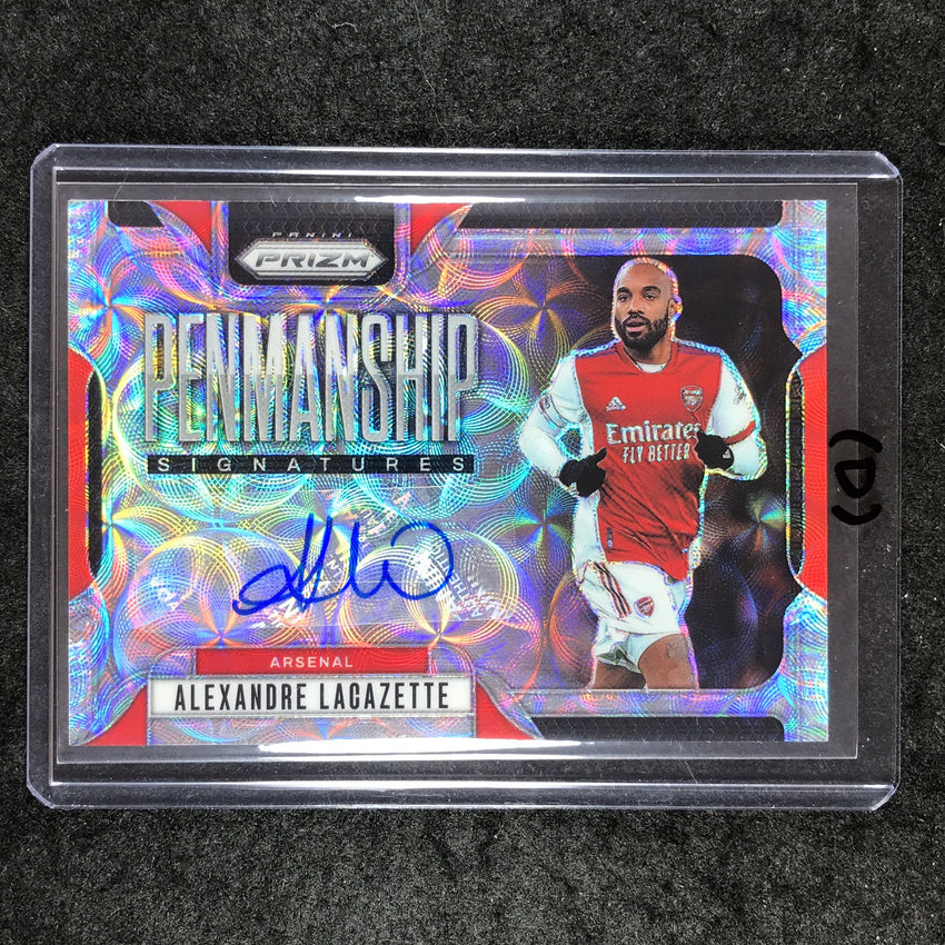 2024-25 Prizm EPL ALEXANDRE LACAZETTE Penmanship Auto Choice #AL (D)