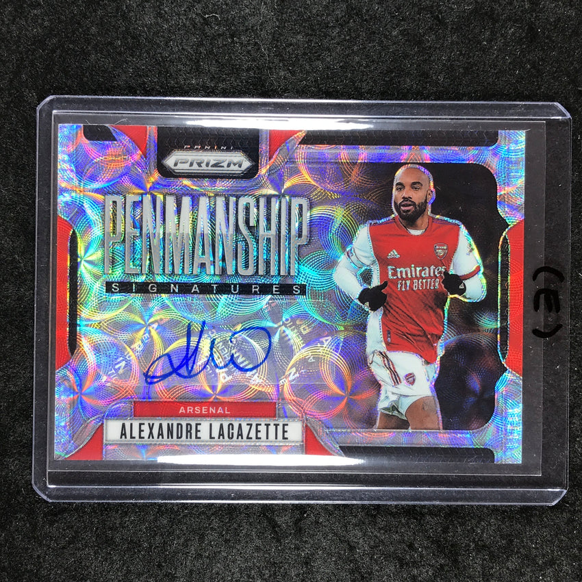 2024-25 Prizm EPL ALEXANDRE LACAZETTE Penmanship Auto Choice #AL (E)