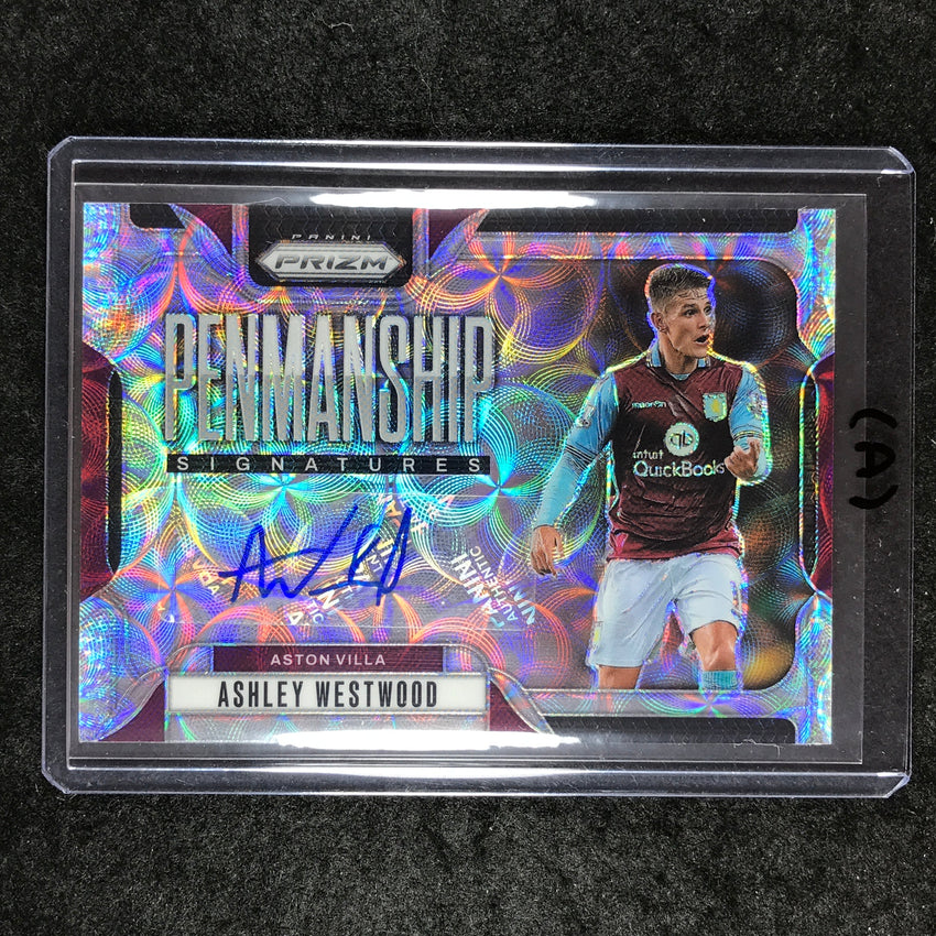 2024-25 Prizm EPL ASHLEY WESTWOOD Penmanship Auto Choice #AW (A)