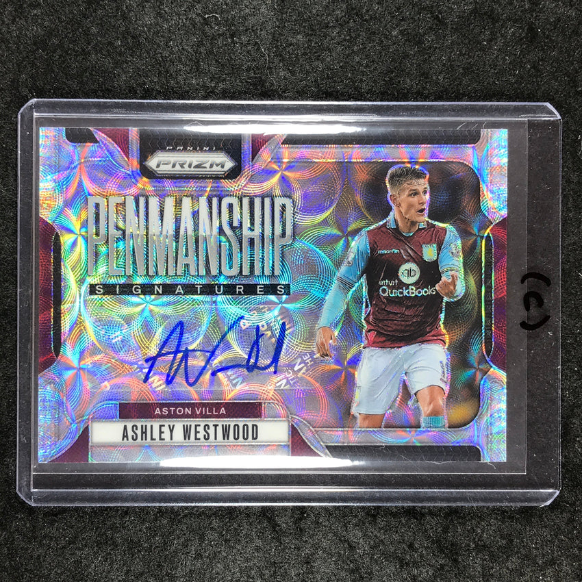2024-25 Prizm EPL ASHLEY WESTWOOD Penmanship Auto Choice #AW (C)
