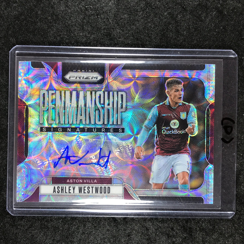 2024-25 Prizm EPL ASHLEY WESTWOOD Penmanship Auto Choice #AW (D)