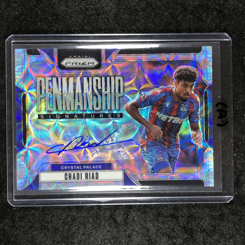 2024-25 Prizm EPL CHADI RIAD Penmanship Auto Choice #CR (A)