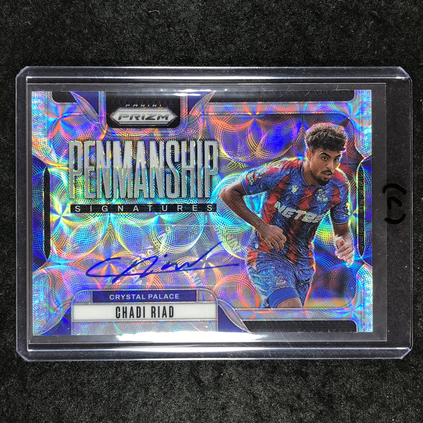 2024-25 Prizm EPL CHADI RIAD Penmanship Auto Choice #CR (C)