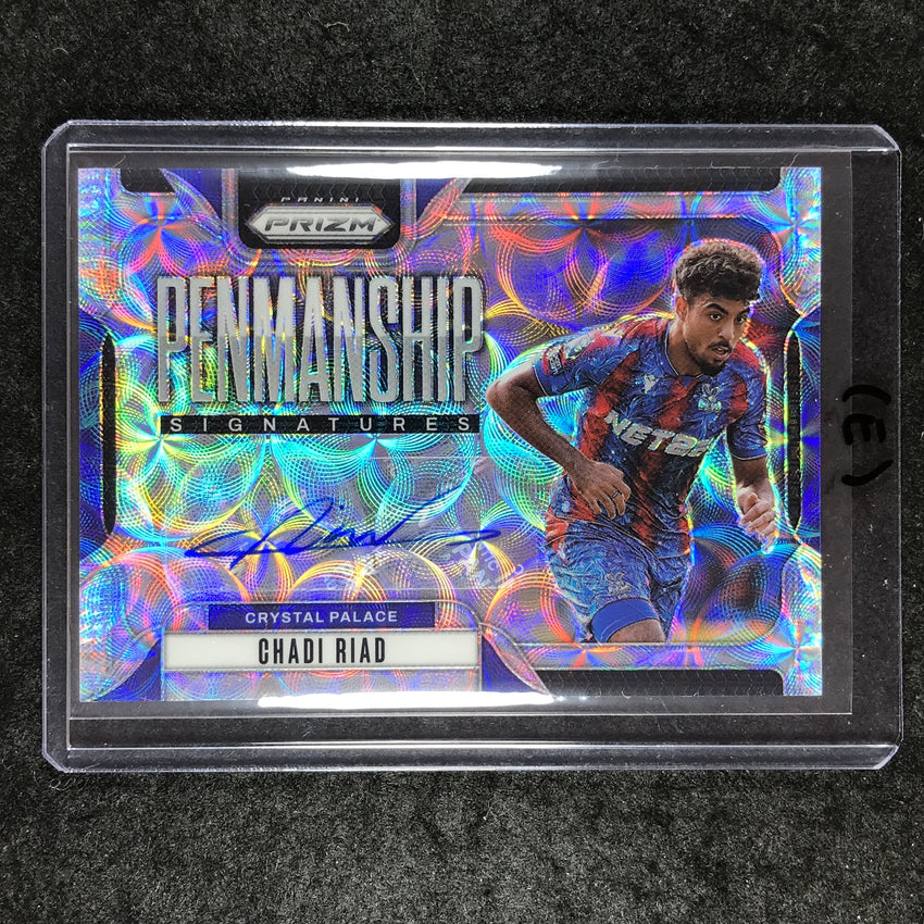 2024-25 Prizm EPL CHADI RIAD Penmanship Auto Choice #CR (E)