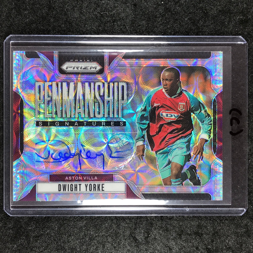 2024-25 Prizm EPL DWIGHT YORKE Penmanship Auto Choice #DY (C)