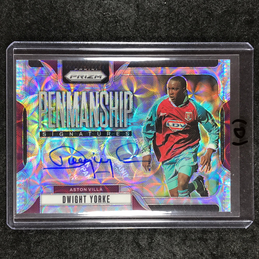 2024-25 Prizm EPL DWIGHT YORKE Penmanship Auto Choice #DY (D)