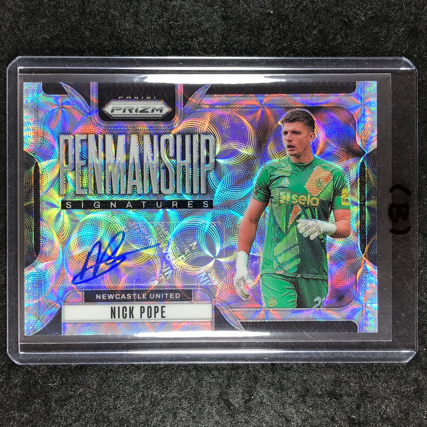 2024-25 Prizm EPL NICK POPE Penmanship Auto Choice #NP (B)