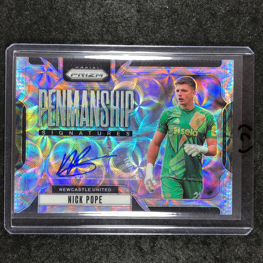 2024-25 Prizm EPL NICK POPE Penmanship Auto Choice #NP (C)