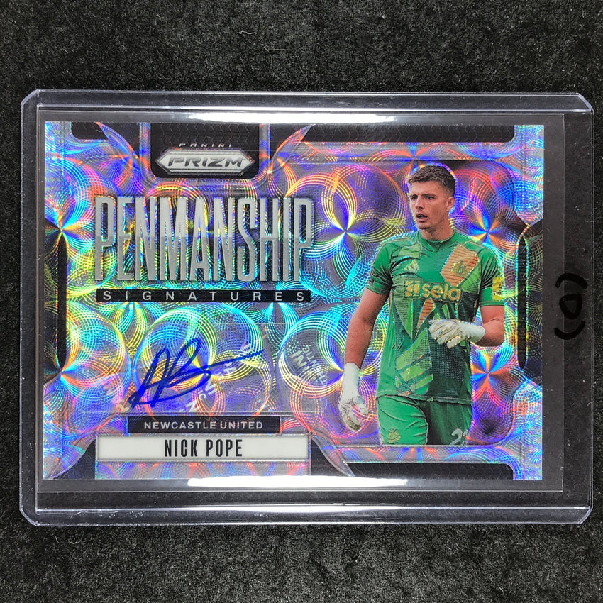 2024-25 Prizm EPL NICK POPE Penmanship Auto Choice #NP (D)