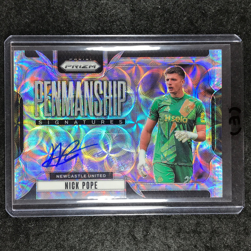 2024-25 Prizm EPL NICK POPE Penmanship Auto Choice #NP (E)