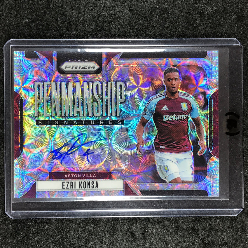 2024-25 Prizm EPL EZRI KONSA Penmanship Auto Choice #EK (B)