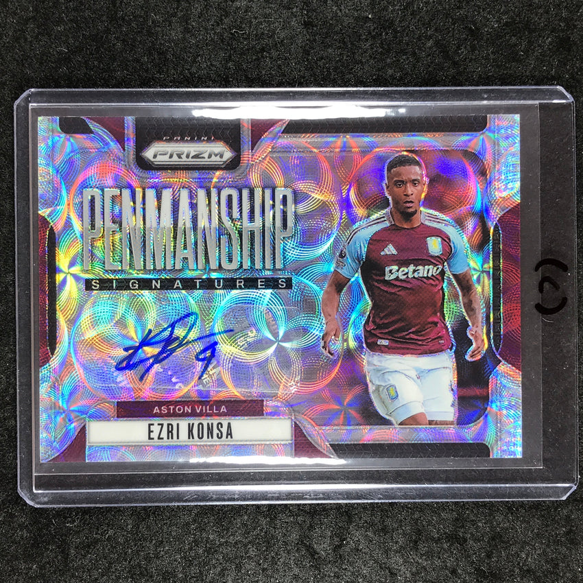2024-25 Prizm EPL EZRI KONSA Penmanship Auto Choice #EK (C)