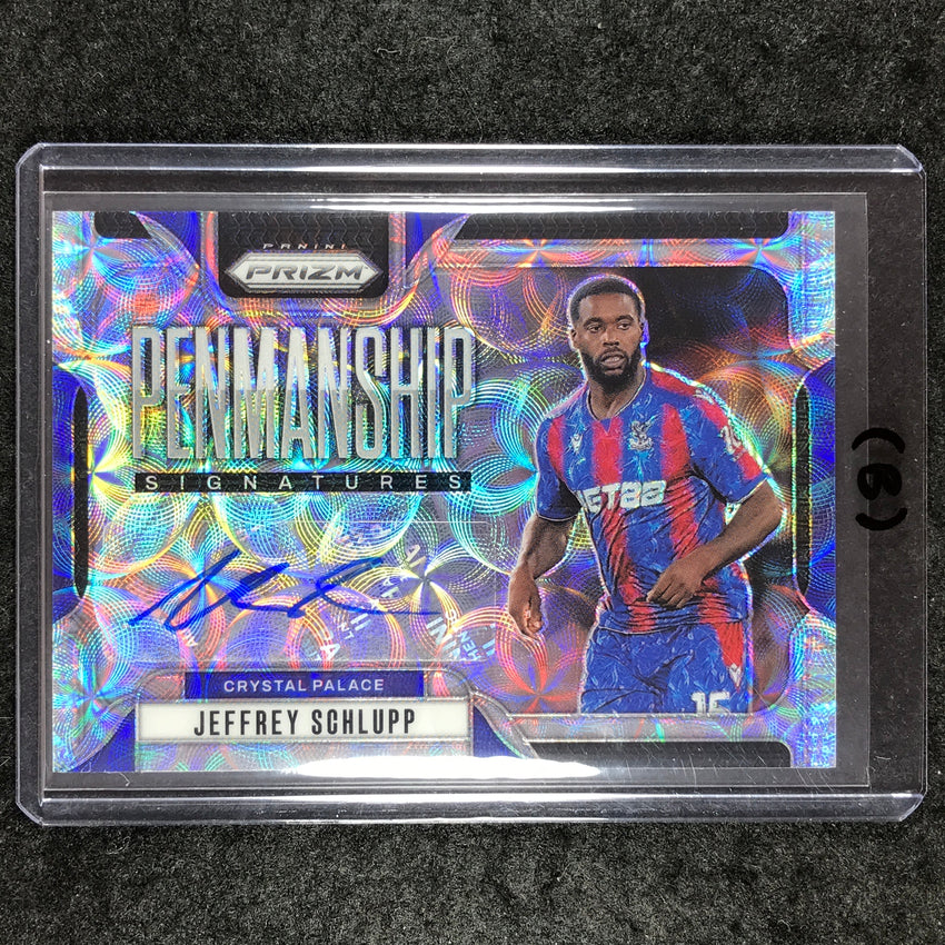 2024-25 Prizm EPL JEFFREY SCHLUPP Penmanship Auto Choice #JSP (B)
