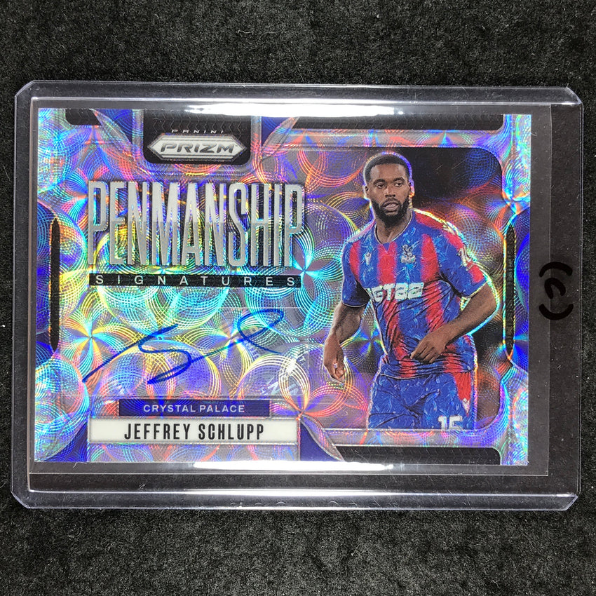 2024-25 Prizm EPL JEFFREY SCHLUPP Penmanship Auto Choice #JSP (C)