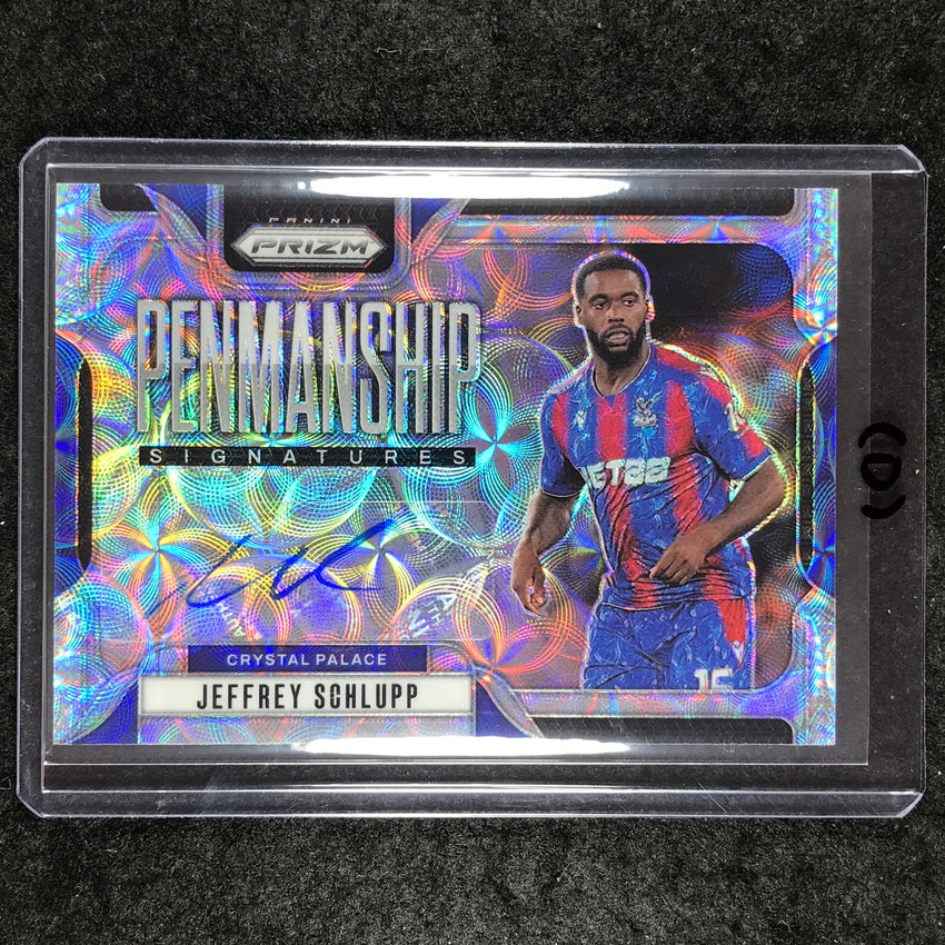 2024-25 Prizm EPL JEFFREY SCHLUPP Penmanship Auto Choice #JSP (D)