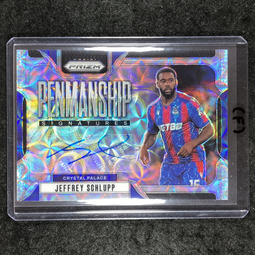 2024-25 Prizm EPL JEFFREY SCHLUPP Penmanship Auto Choice #JSP (F)