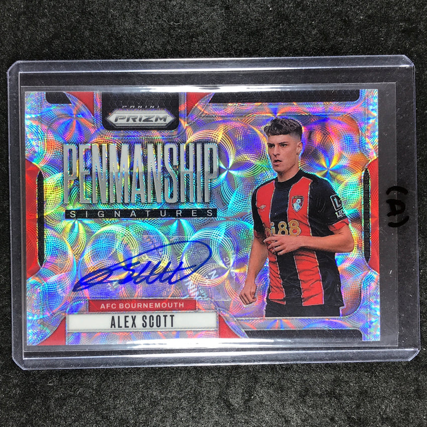 2024-25 Prizm EPL ALEX SCOTT Penmanship Auto Choice #AS (A)