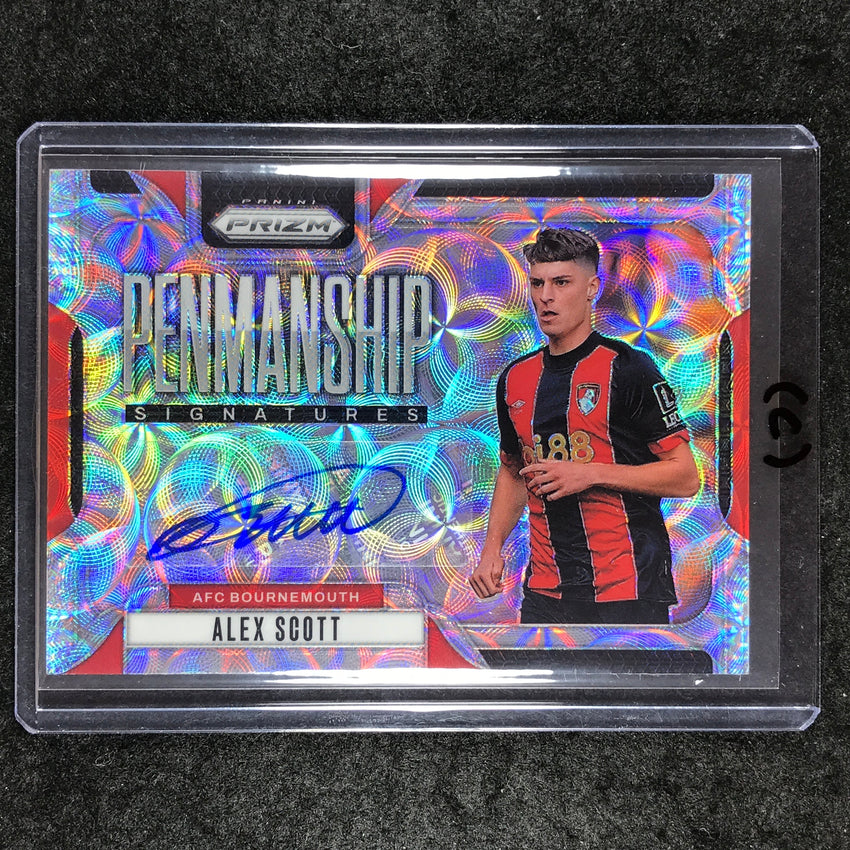2024-25 Prizm EPL ALEX SCOTT Penmanship Auto Choice #AS (C)
