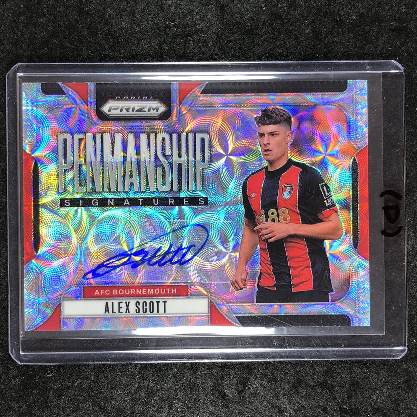 2024-25 Prizm EPL ALEX SCOTT Penmanship Auto Choice #AS (D)