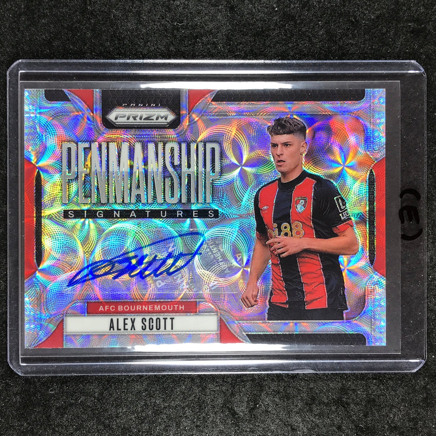 2024-25 Prizm EPL ALEX SCOTT Penmanship Auto Choice #AS (E)