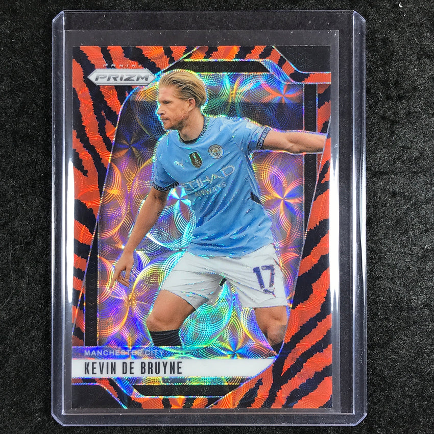 2024-25 Prizm EPL KEVIN DE BRUYNE Choice Tiger Stripe #4
