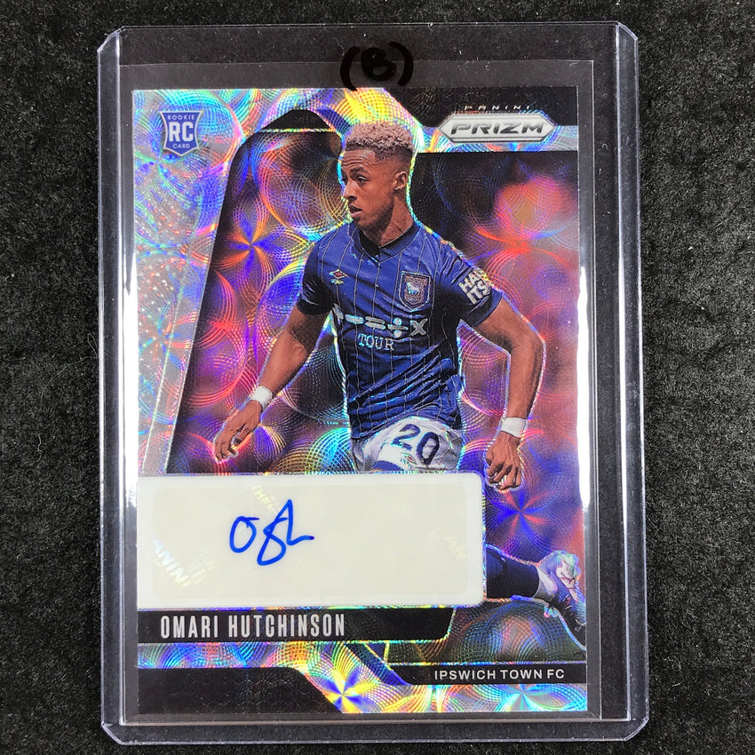 2024-25 Prizm EPL OMARI HUTCHINSON Signatures Rookie Auto Choice #OH (B)