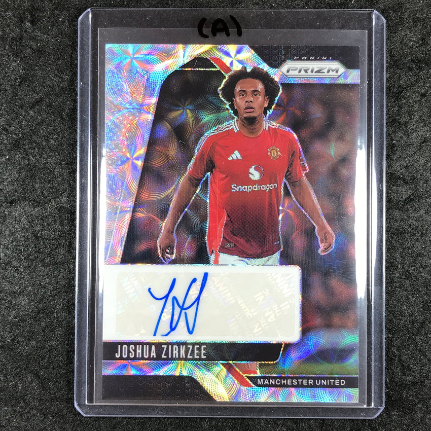 2024-25 Prizm EPL JOSHUA ZIRKZEE Signatures Auto Choice #JZ (A)