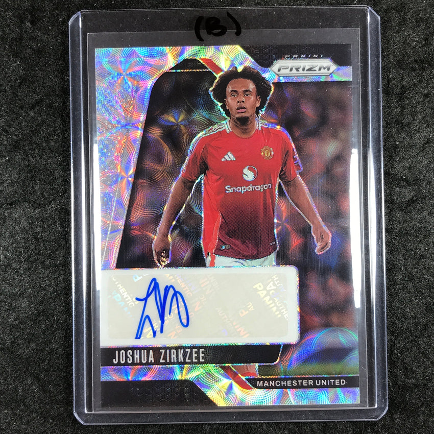 2024-25 Prizm EPL JOSHUA ZIRKZEE Signatures Auto Choice #JZ (B)