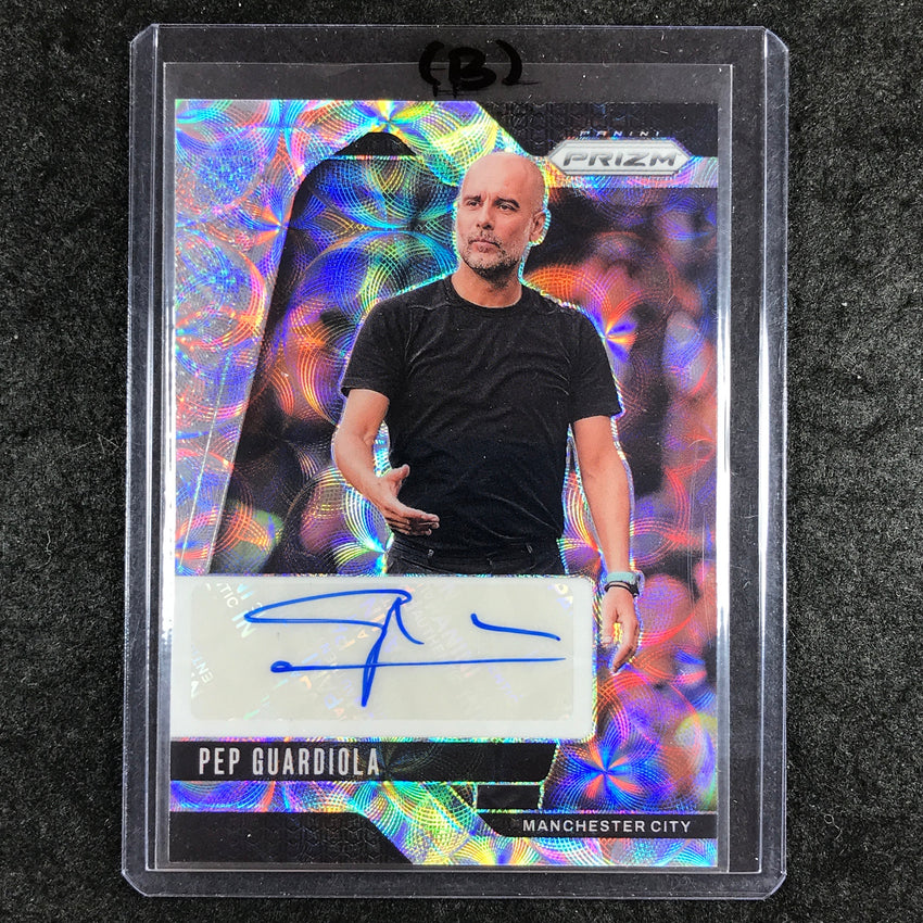 2024-25 Prizm EPL PEP GUARDIOLA Signatures Auto Choice #PEP (B)