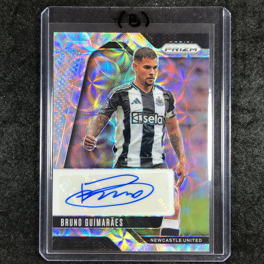 2024-25 Prizm EPL BRUNO GUIMARAES Signatures Auto Choice #BGU (B)
