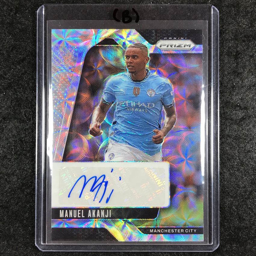 2024-25 Prizm EPL MANUEL AKANJI Signatures Auto Choice #MA (B)